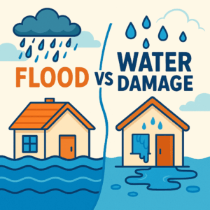 alt="flood damage vs. water damage"