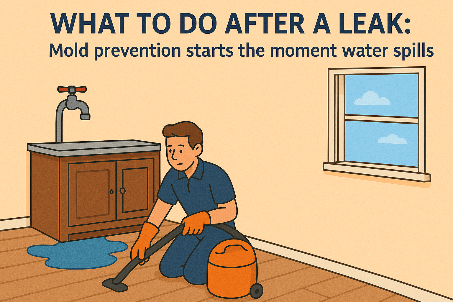 water leak